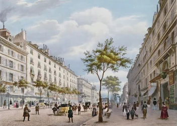 Le Boulevard des Italiens, c.1840